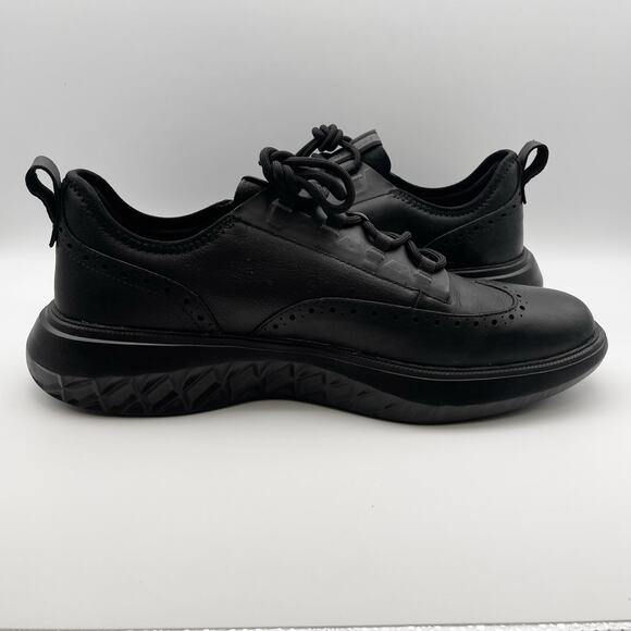 Cole Haan Mens Zerogrand WFA Oxford Shoe US 13 Wide Black Leather NIB - Picture 3 of 11